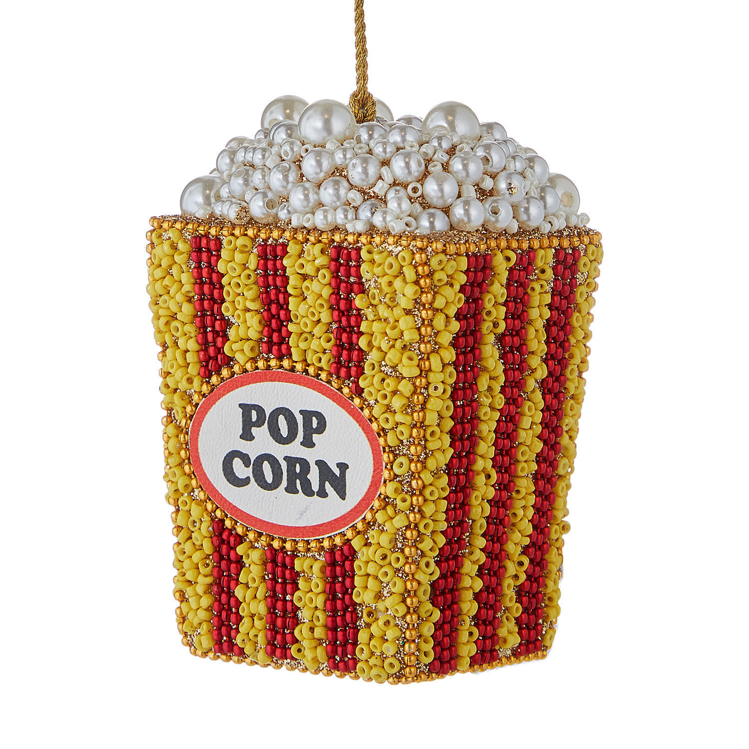 BAUMANHÄNGER Hang On Popcorn - Gelb, Kunststoff/Metall (6/10/5cm) - Butlers