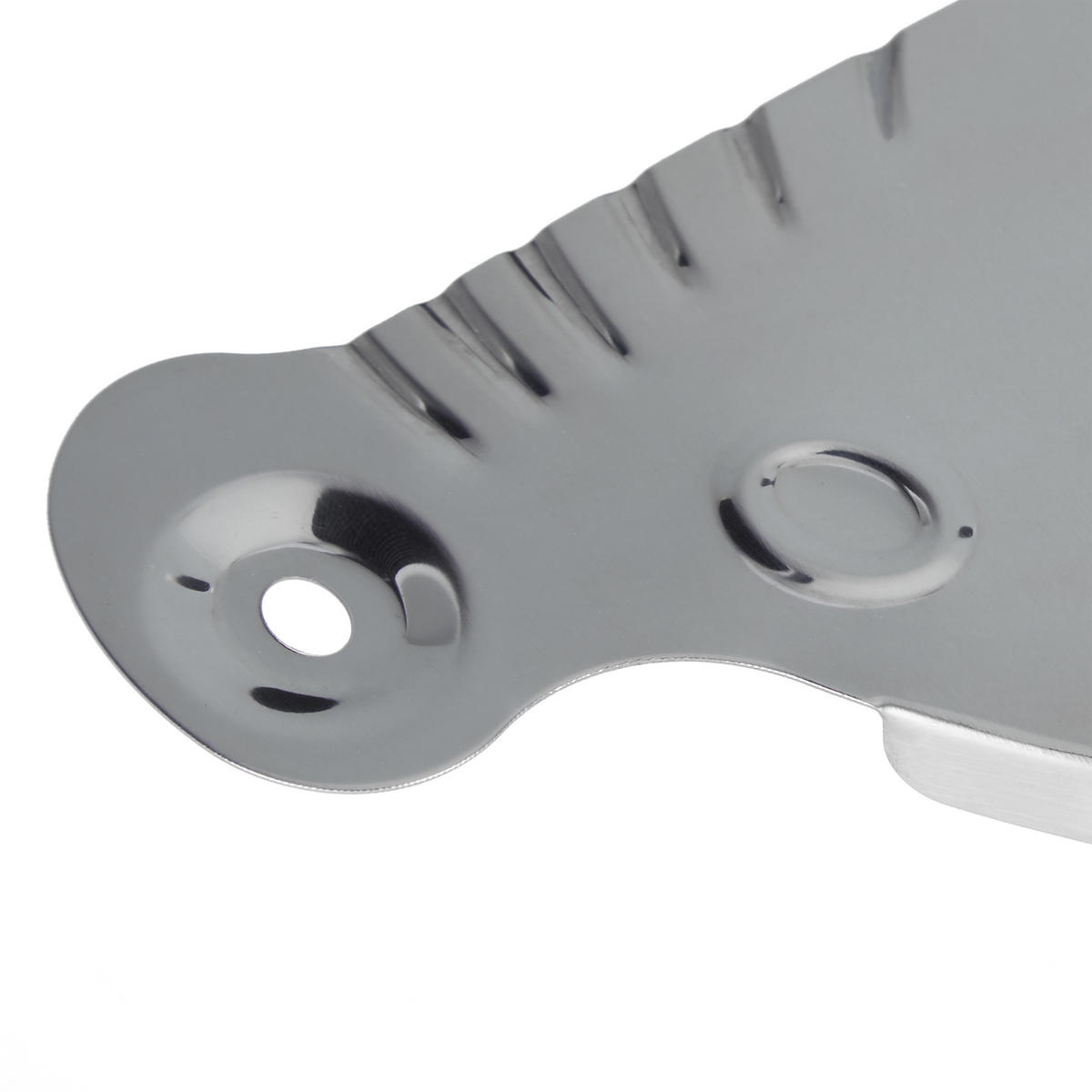 ABGIESSHILFE - Silberfarben, Metall (0.5cm) - Relaxdays