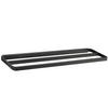 HANDTUCHHALTER Rim schwarz 70x12cm - Schwarz, Metall (70/2/12cm) - Zone Denmark