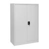 AKTENSCHRANK Hellgrau - Hellgrau, Metall (90/140/40cm) - MCW