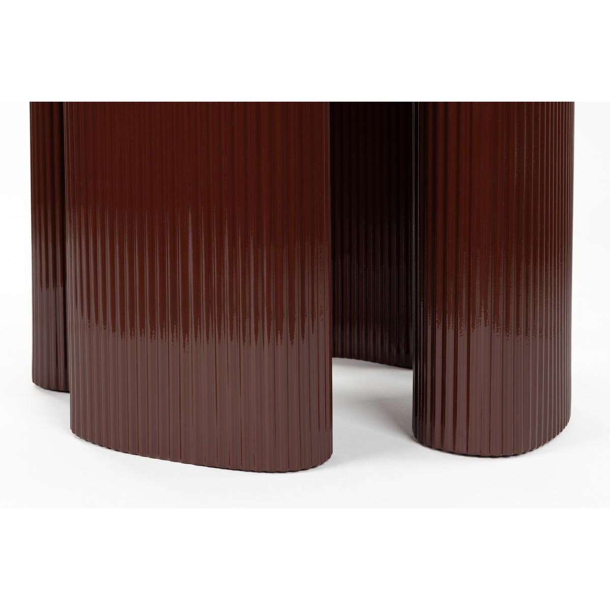 ESSTISCH Timo Rot - Rot, Holzwerkstoff (110/110/76cm) - Housecraft Living
