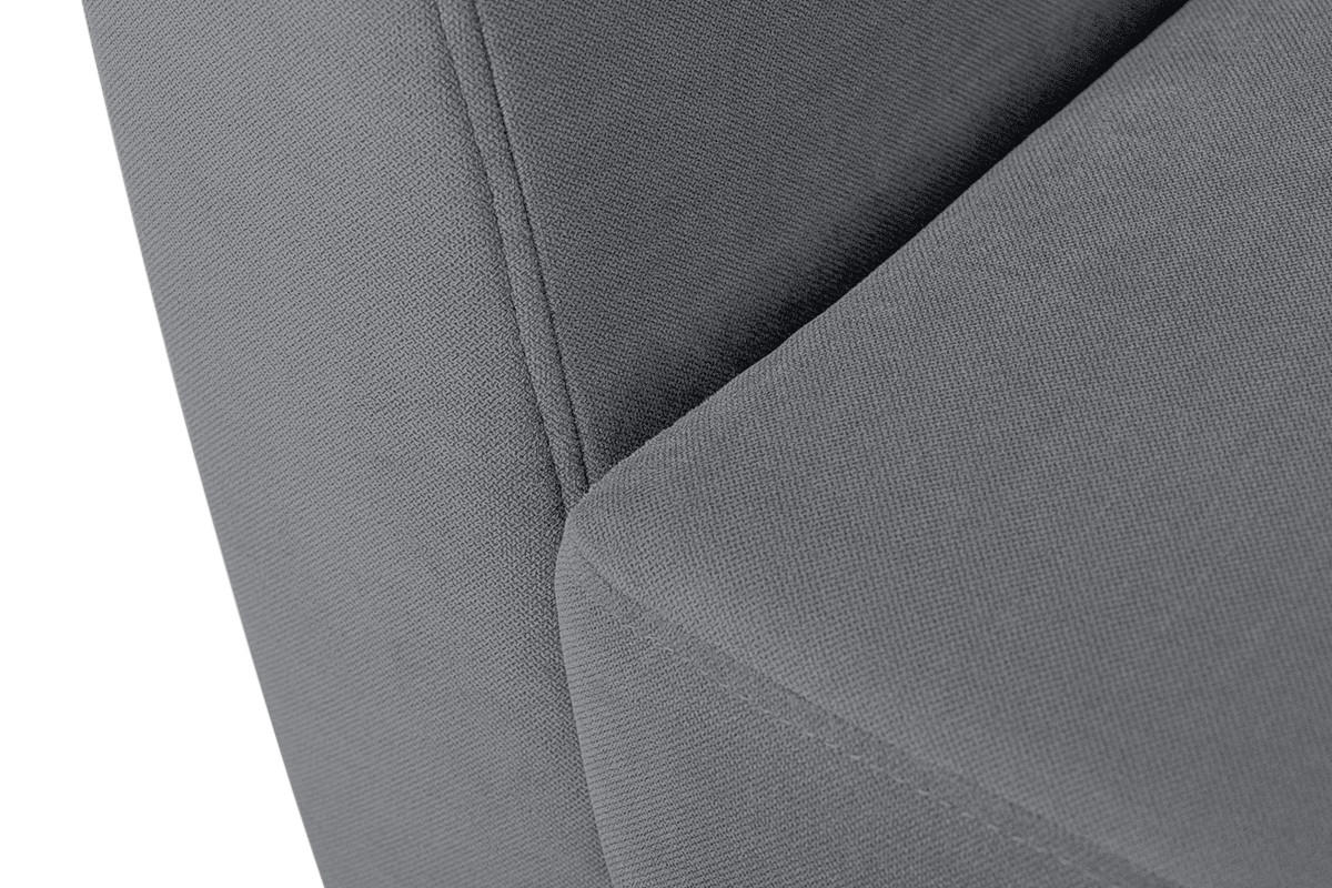 3-SITZER-SOFA TAGIO mit Armlehnen, Grau - Braun/Grau, Buchenholz/Textil (88/80/190cm) - KONSIMO®