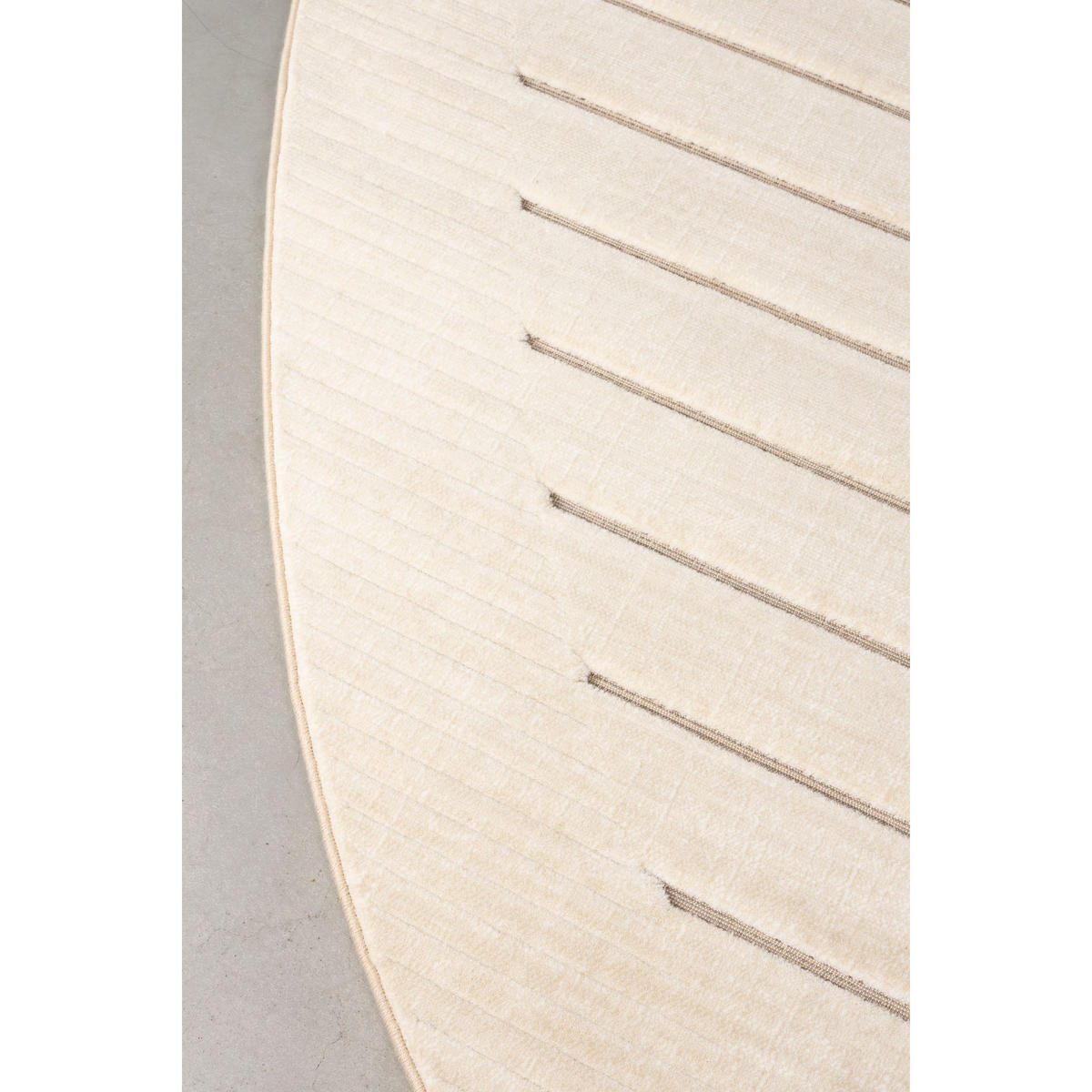 TEPPICH Mister Organische Form 200x290 cm Beige - Beige, Kunststoff (200/290cm) - Zuiver