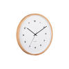WANDUHR Modesta Ø41,6 cm - Weiß, Holz (41.6/41.6/5.5cm) - Karlsson