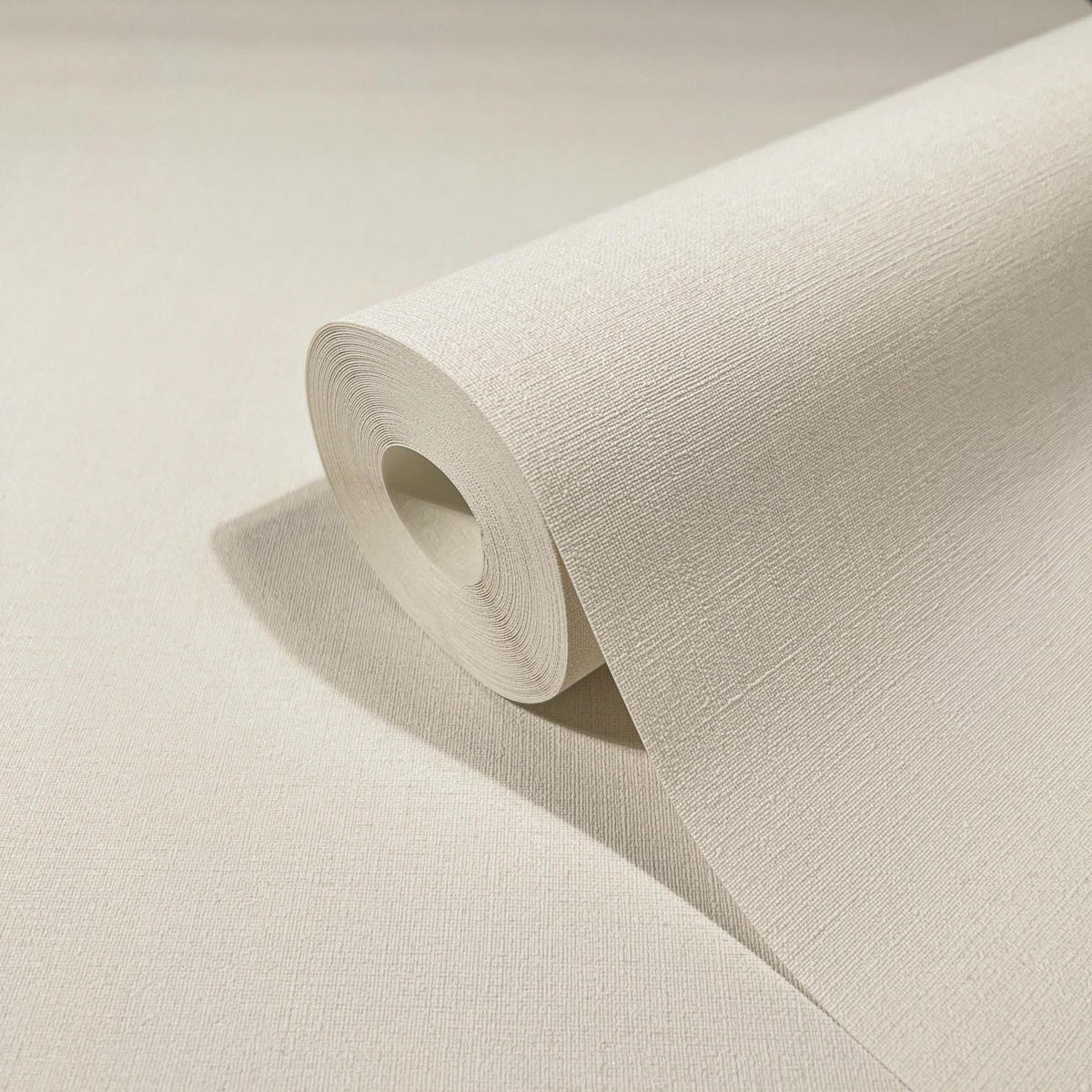 VLIESTAPETE Uni Tapete beige - Beige, Papier (53/1005cm) - marburg