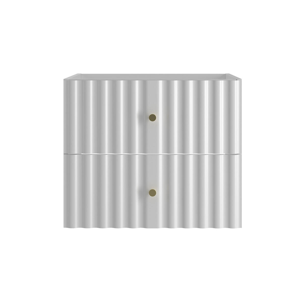 WASCHTISCHUNTERSCHRANK 60cm Izae Weiß - Weiß, Holzwerkstoff (60/50/45.8cm) - Petits-meubles