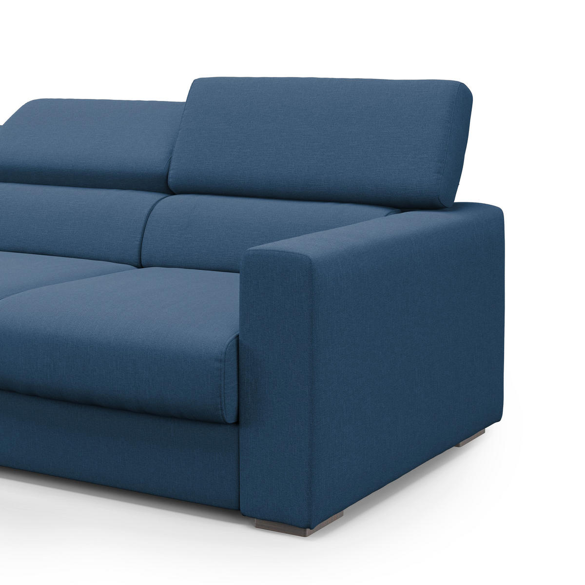LINEARSOFA Dylan - Blau, Textil (240/74/100cm) - Divani.store