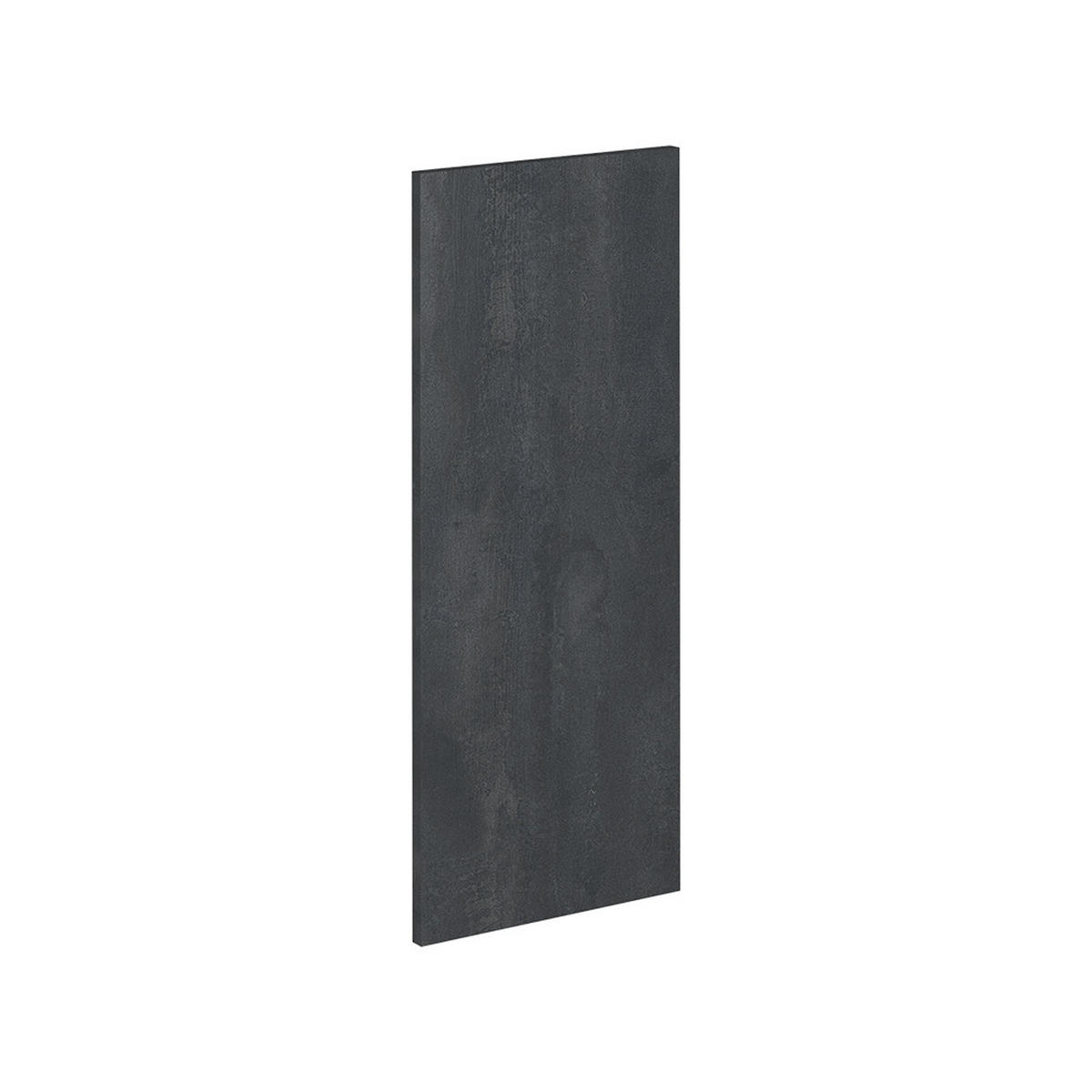 KÜCHENFRONT R-Line Schwarz Beton 29.6 x 71.3 cm Möbelfront für den Apothekerunterschrank - Schwarz, Holzwerkstoff (29.6/71.3/1.6cm) - Vicco
