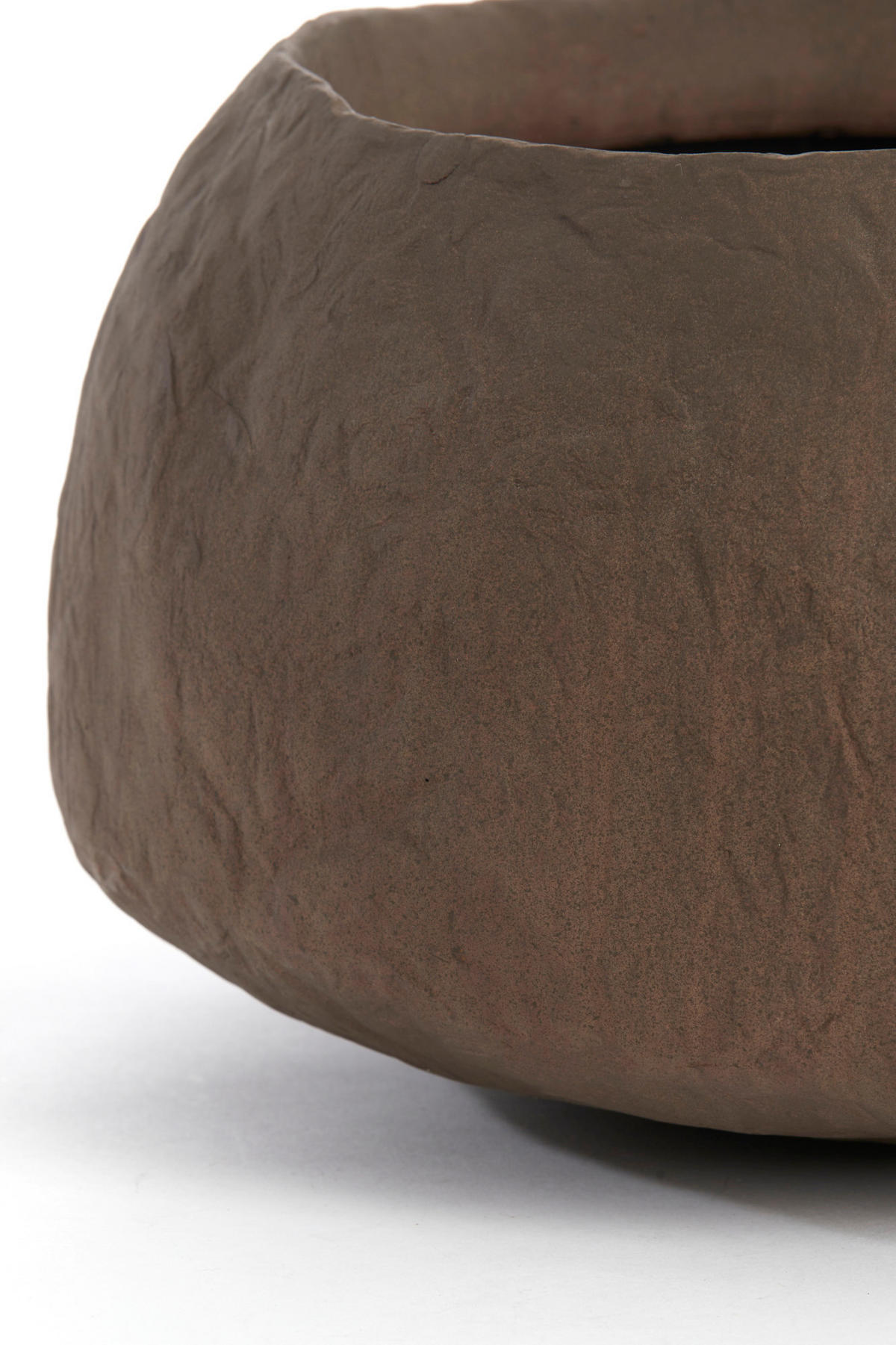 VASE Tingri Braun Ø56/29 cm - Braun, Stein (29cm) - Light & Living