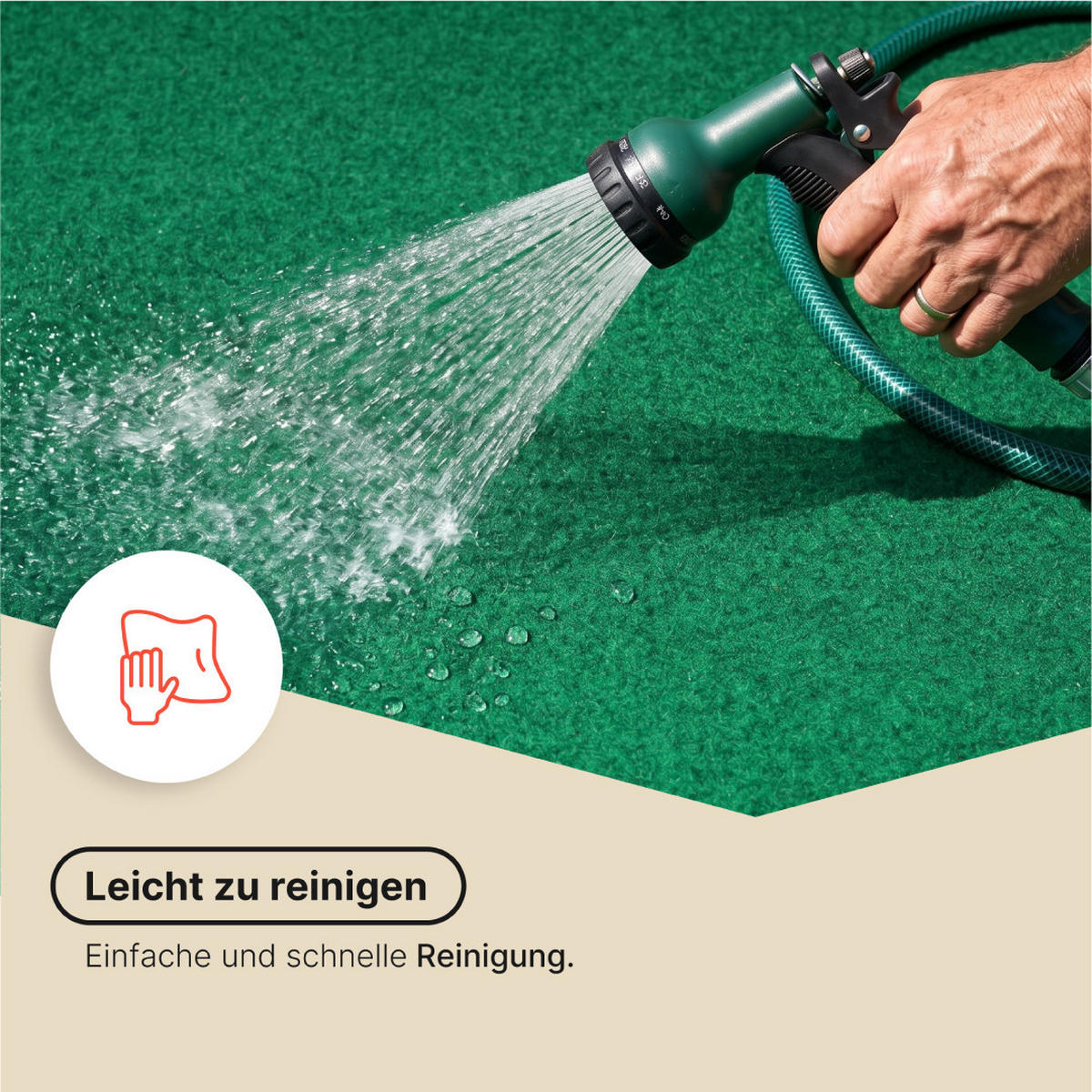RASENTEPPICH VERA Grün 200/650 cm - Grün, Textil (200/650cm) - Tapiso