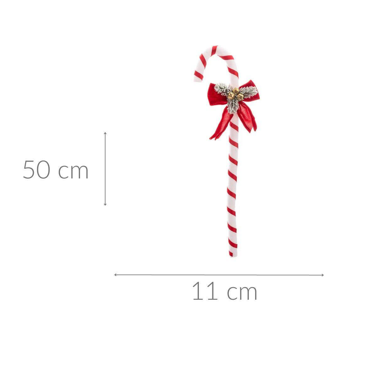 WEIHNACHTSSCHMUCK Zuckerstange 50 cm - Multicolor, Kunststoff (4/50/11cm) - Atmosphera Createur d´interieur