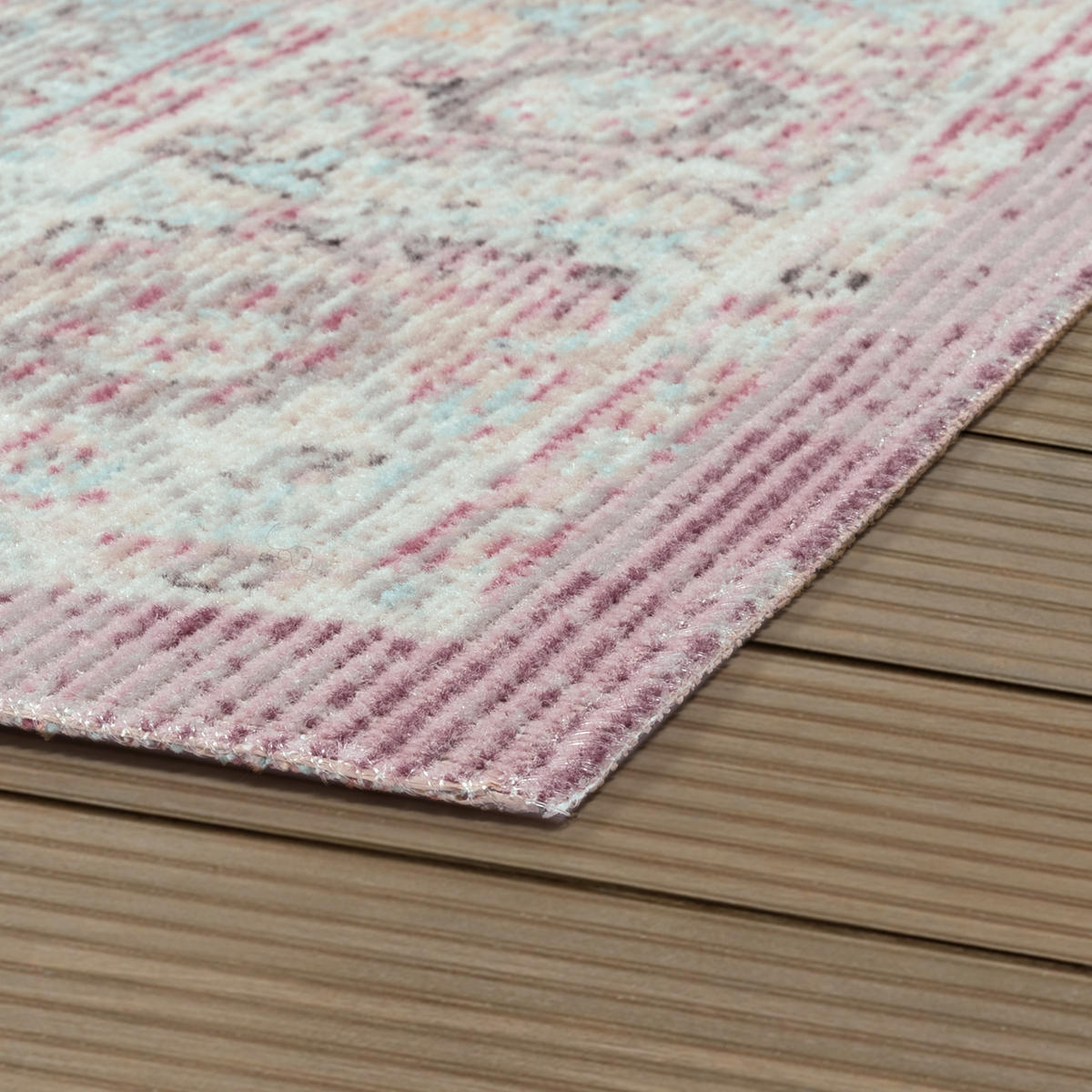 OUTDOORTEPPICH 60/100 cm Torres 275 - Pink, Textil (60/100cm) - Paco Home