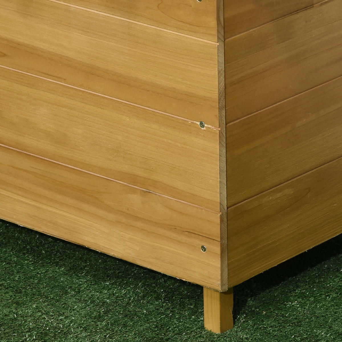 HOCHBEET DE-05383 Mit 3 Schubladen & Rankhilfe Natur - Braun, Holz (63/160/39cm) - ComfortXL
