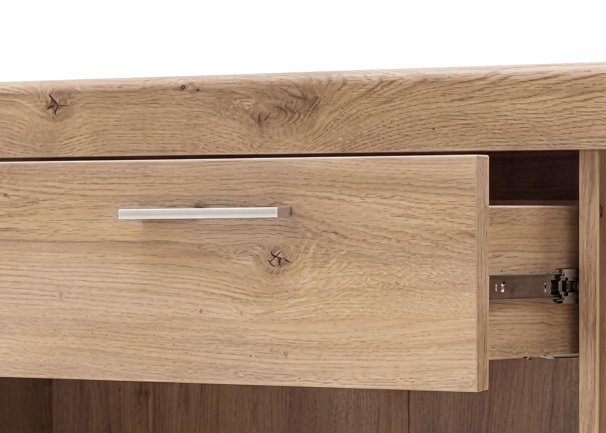 SIDEBOARD Arenara Eiche Artisan 171 / 38 / 86cm - Eichefarben/Eiche Artisan, Holz/Holzwerkstoff (171/86/38cm) - Feldmann-Wohnen