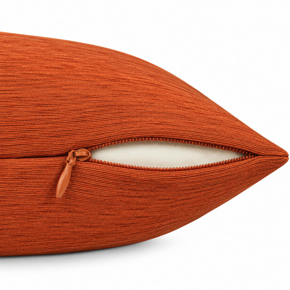 KISSENBEZUG Canada 40/40 cm meliert Orange - Orange, Textil (40/40cm) - TiborTex