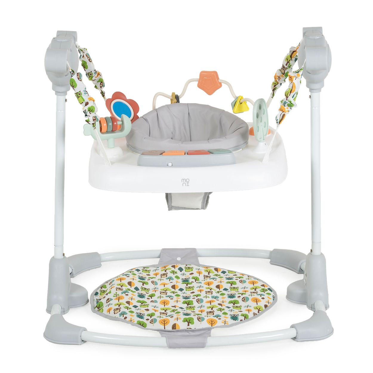 HOPSER Hop grau höhenverstellbar 360 drehbarer Sitz Spielcenter - Silberfarben, Kunststoff (72/73/72cm) - Moni
