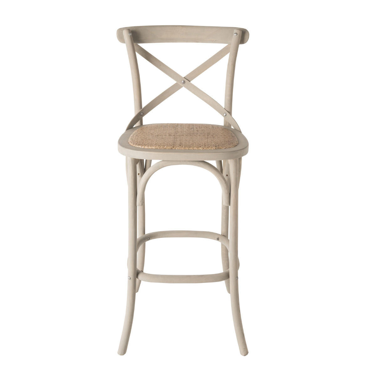 Signature Barhocker Esche 50x100x53 cm