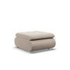 SITZPOUF FÜR DAS WOHNZIMMER FORESTA, Beige - Beige, Textil (88/42/70cm)