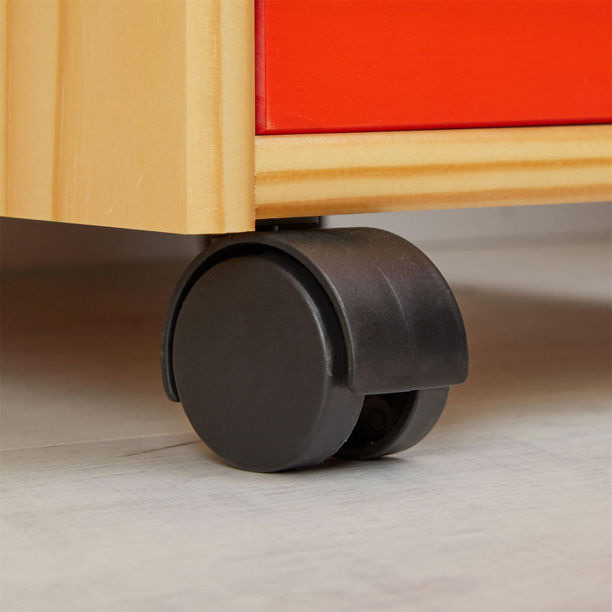 ROLLCONTAINER LAGOS - Multicolor, Holz (35/65/40cm) - IDIMEX