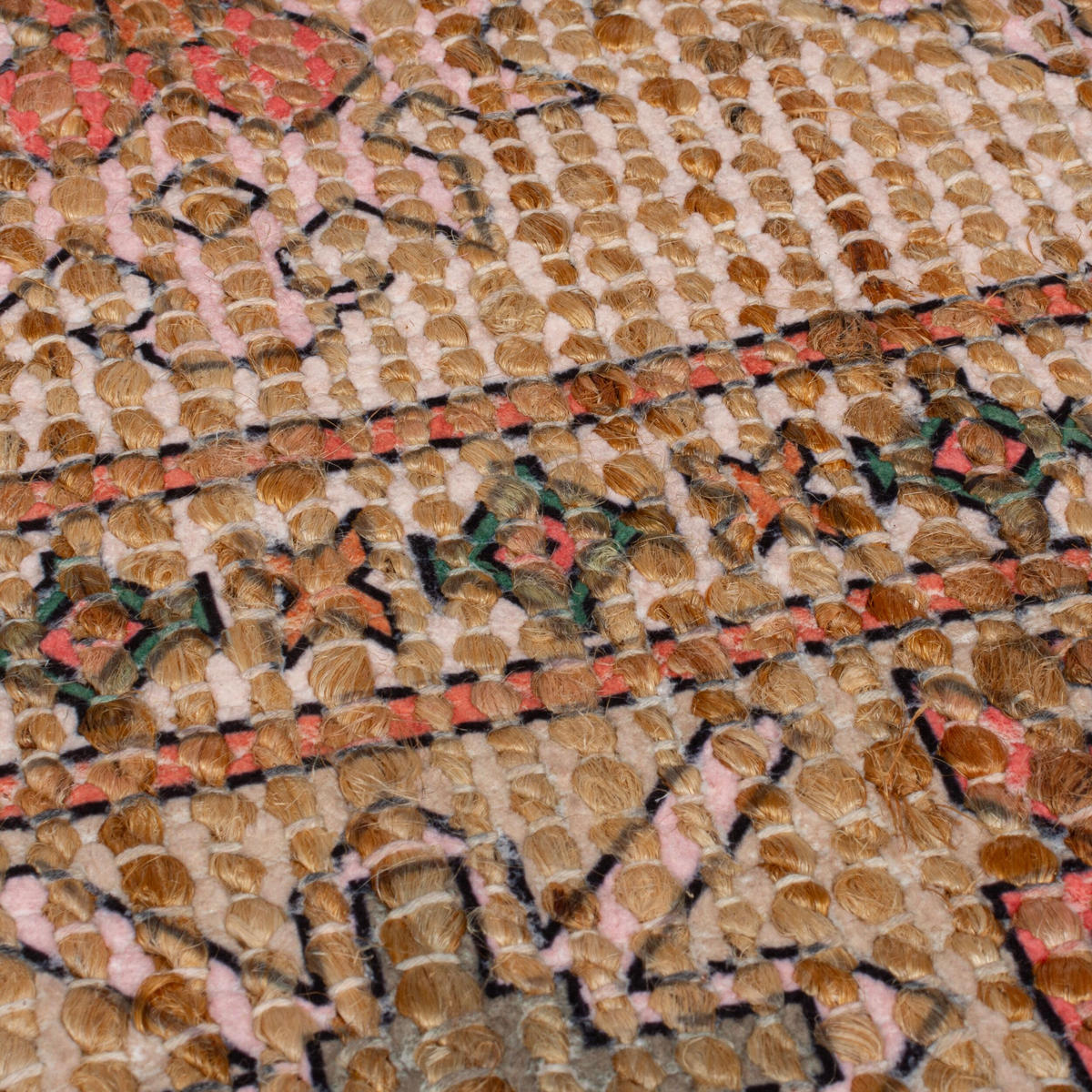 TEPPICH Flachgewebe Orientalisch, Wohnzimmer Rosa Rechteckig 160x230 - Rosa, Textil (160/230cm) - KADIMA DESIGN