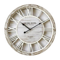 WANDUHR Grau 5/50/50 cm - Grau, Holzwerkstoff (5/50/50cm) - Mobili Rebecca