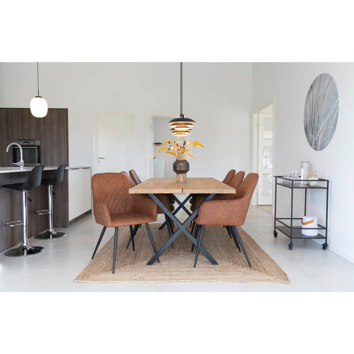 TEPPICH Bombay Jute Natur - Naturfarben, Textil (180/240cm)