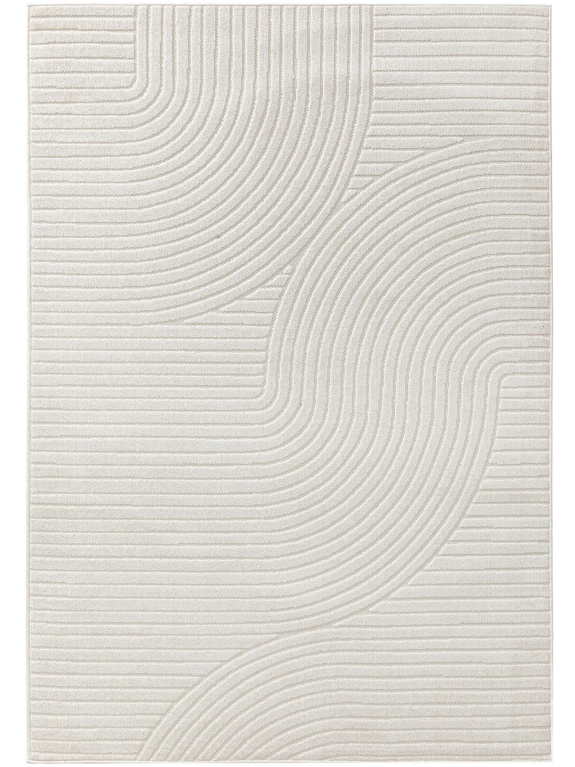 OUTDOORTEPPICH Mars Cream 160x230 cm - Creme, Textil (160/230cm) - benuta Pop