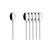 ESPRESSOLÖFFEL NewWave edelstahl 10,8 cm 6er Set - Silberfarben, Metall - Villeroy & Boch