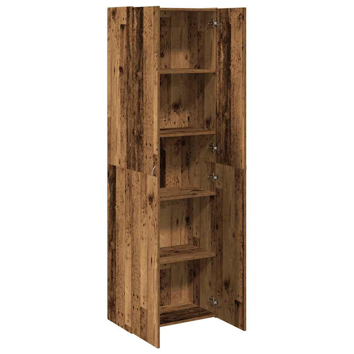 HIGHBOARD Altholz-Optik 60/32/190 Cm Holzwerkstoff - Braun, Holzwerkstoff (32/190/60cm) - vidaXL