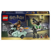 KLEMMBAUSTEINE Hagrid und Harry fliehen aus dem Ligusterweg Harry Potter - Rot, Kunststoff (14.1/4.8/26.2cm) - Lego