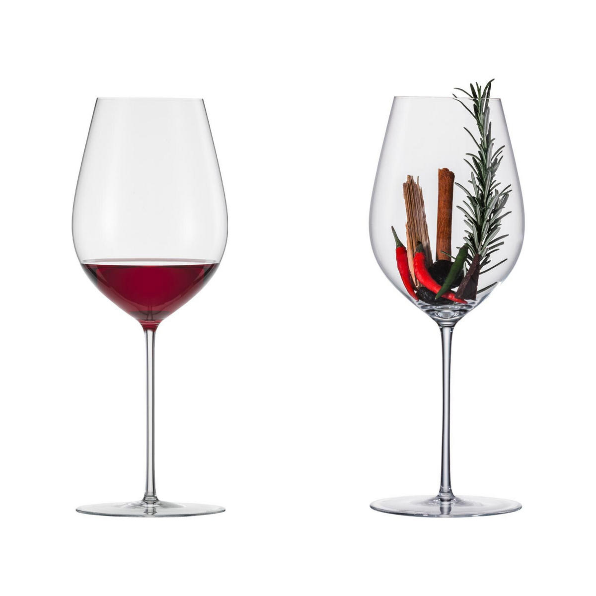 BORDEAUXGLÄSER Unity SensisPlus transparent 850 ml 2er Set - Transparent, Glas (0.85L) - Eisch