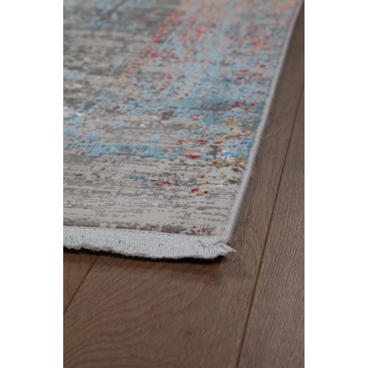 TEPPICH modern Wohn-/Schlafzimmer Viskose BRODERIE Blau 200x300 cm - Blau, Textil (200/300cm) - Novatrend