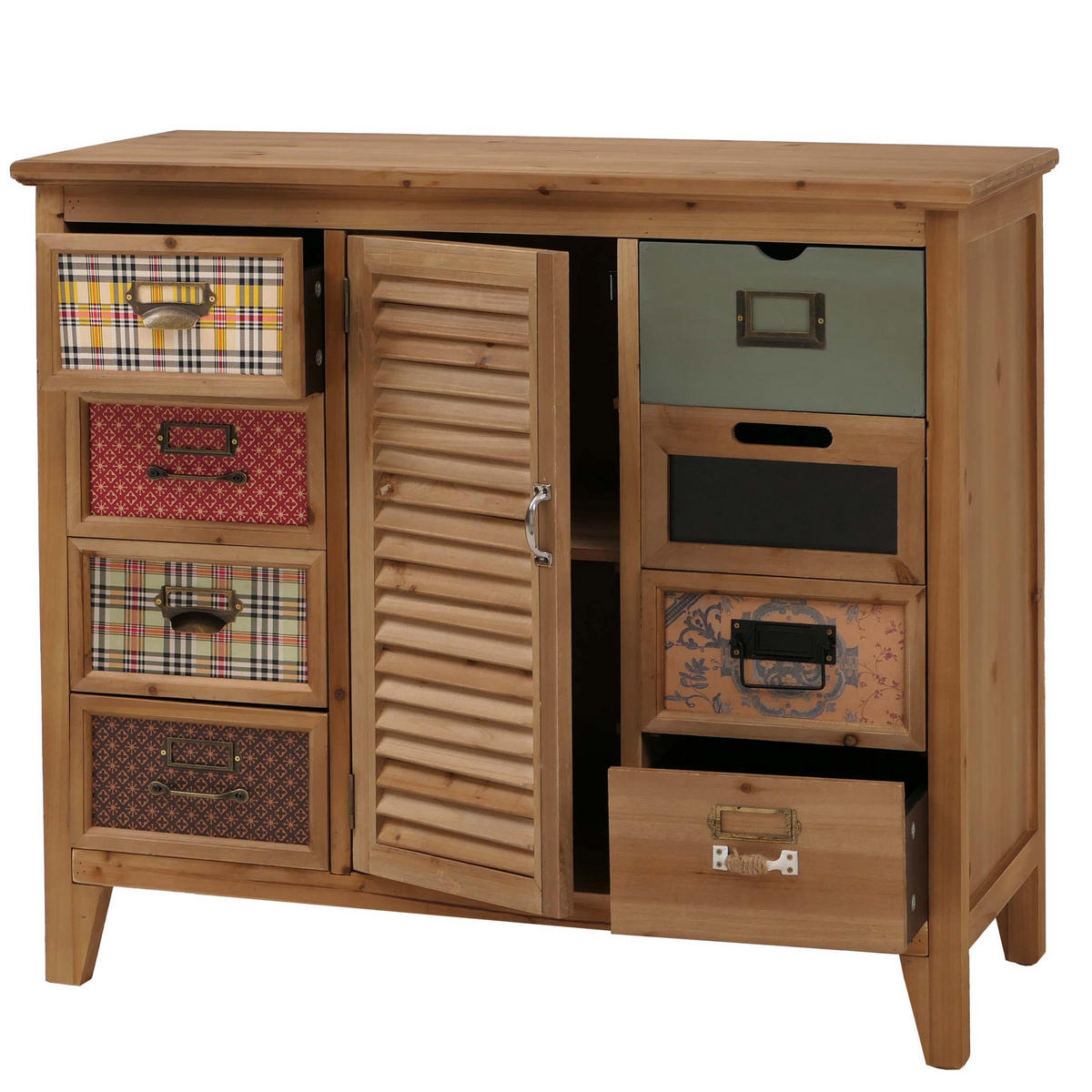 APOTHEKERKOMMODE Braun - Braun, Holz (91/80/40cm) - MCW