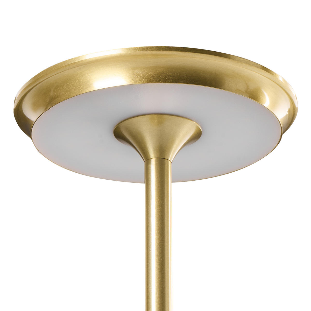 KABELLOSE LED Tischlampe mit Dimmer Metall Gold Mago - Goldfarben, Metall (13/13/28cm) - Beliani