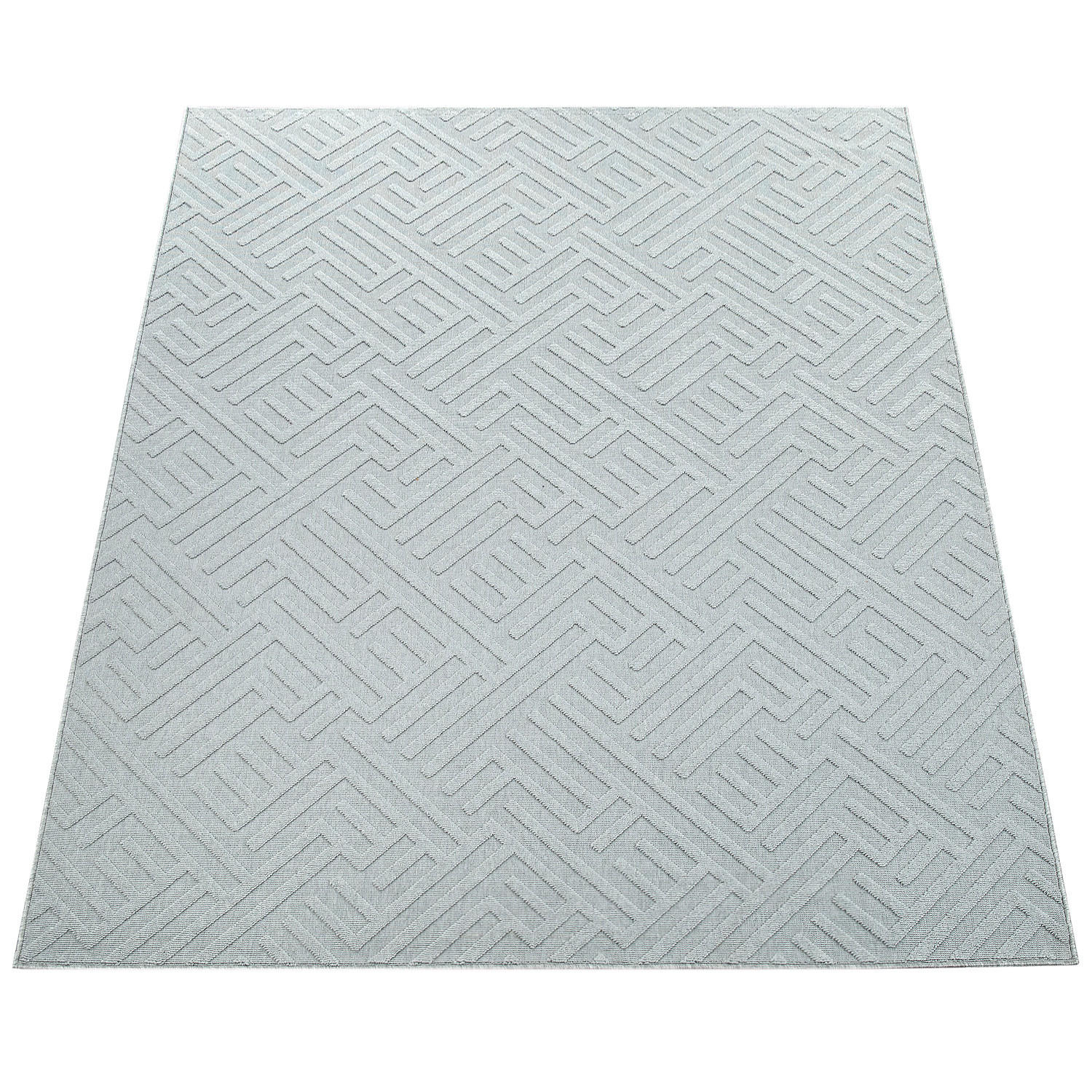 OUTDOORTEPPICH 160/230 cm Namur 326 - Weiß, Textil (160/230cm) - Paco Home