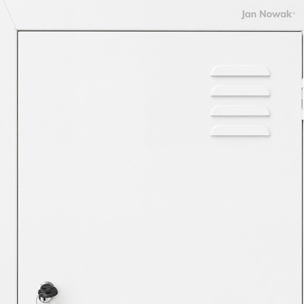 KLEIDERSCHRANK JULIA 185x80x45 cm - Weiß, Metall (80/185/45cm) - Jan Nowak