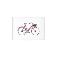 WANDBILD Rosa 50/70 cm - Pink/Schwarz, Glas (2.14/70cm) - KUNSTLOFT