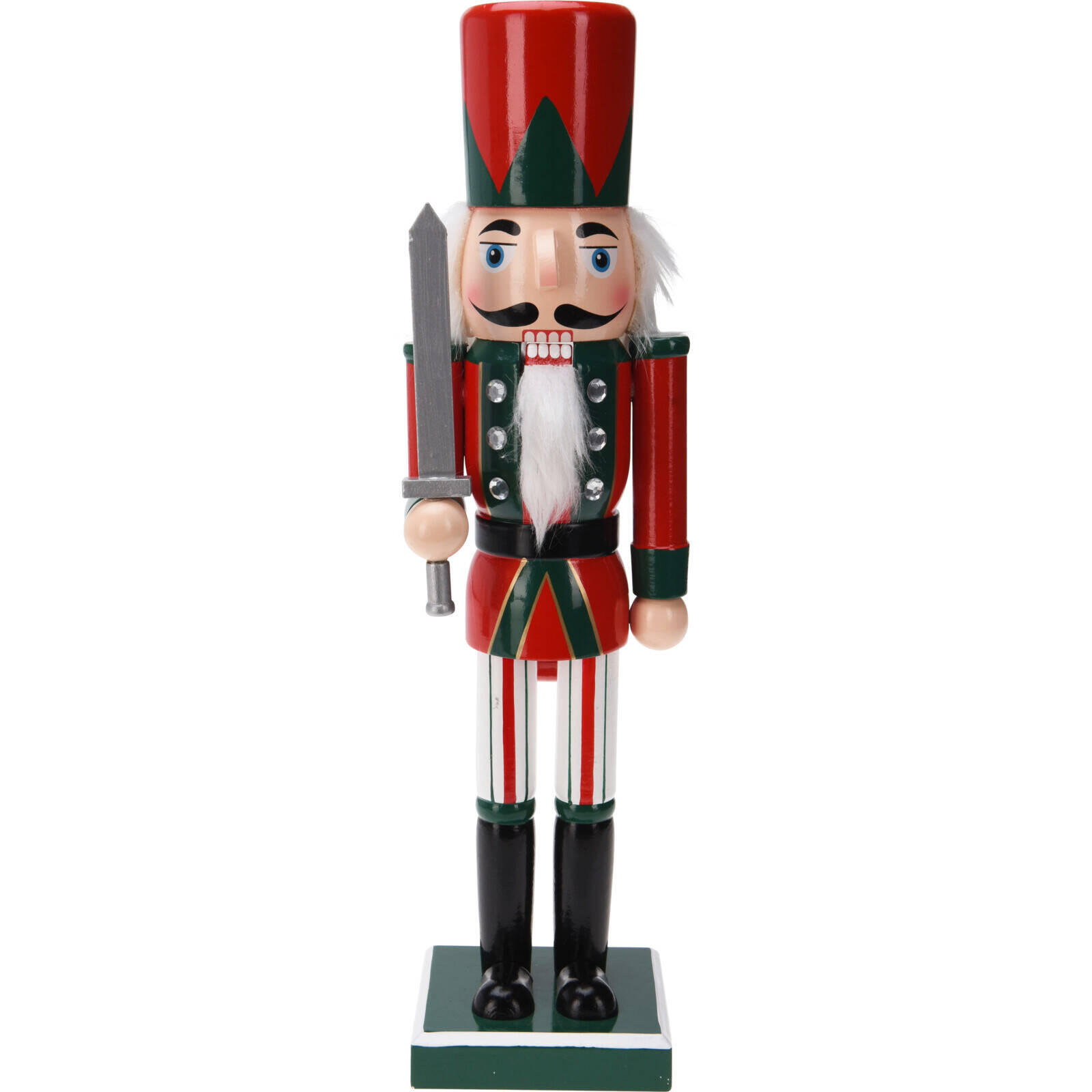 NUSSKNACKER Kiefernholz 38 cm - Multicolor, Holz (8.8/38/10.2cm) - Home Styling Collection