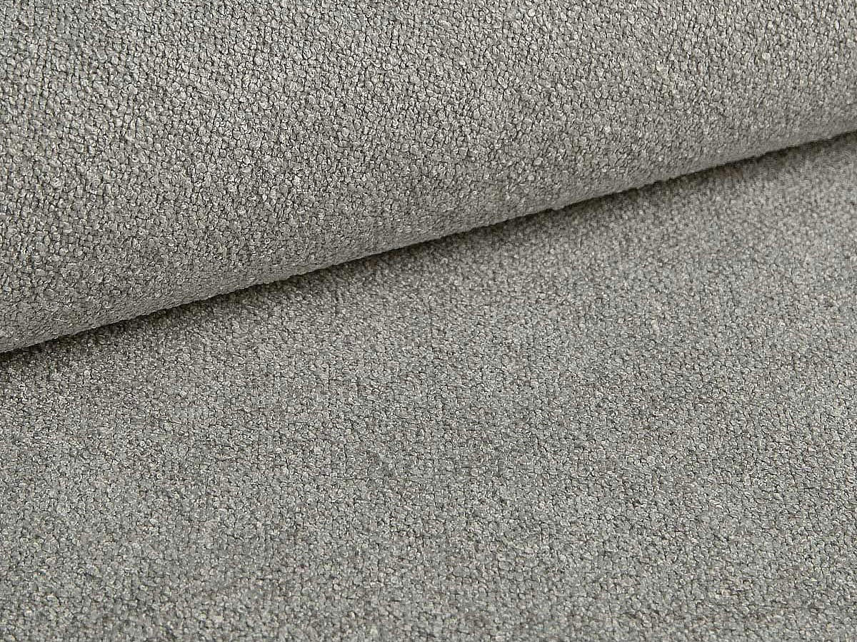SITZHOCKER - 1 Person - stoff - hellgrau Fridora - Hellgrau, Textil (105/43/70cm) - Vente-Unique