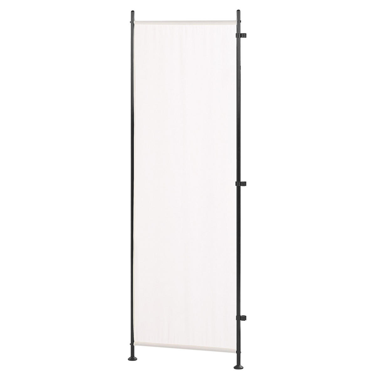 SEPARATOR DE CAMERĂ 3 piese alb 160/170 cm Narni - alb, material textil (161/170/2cm) - Beliani