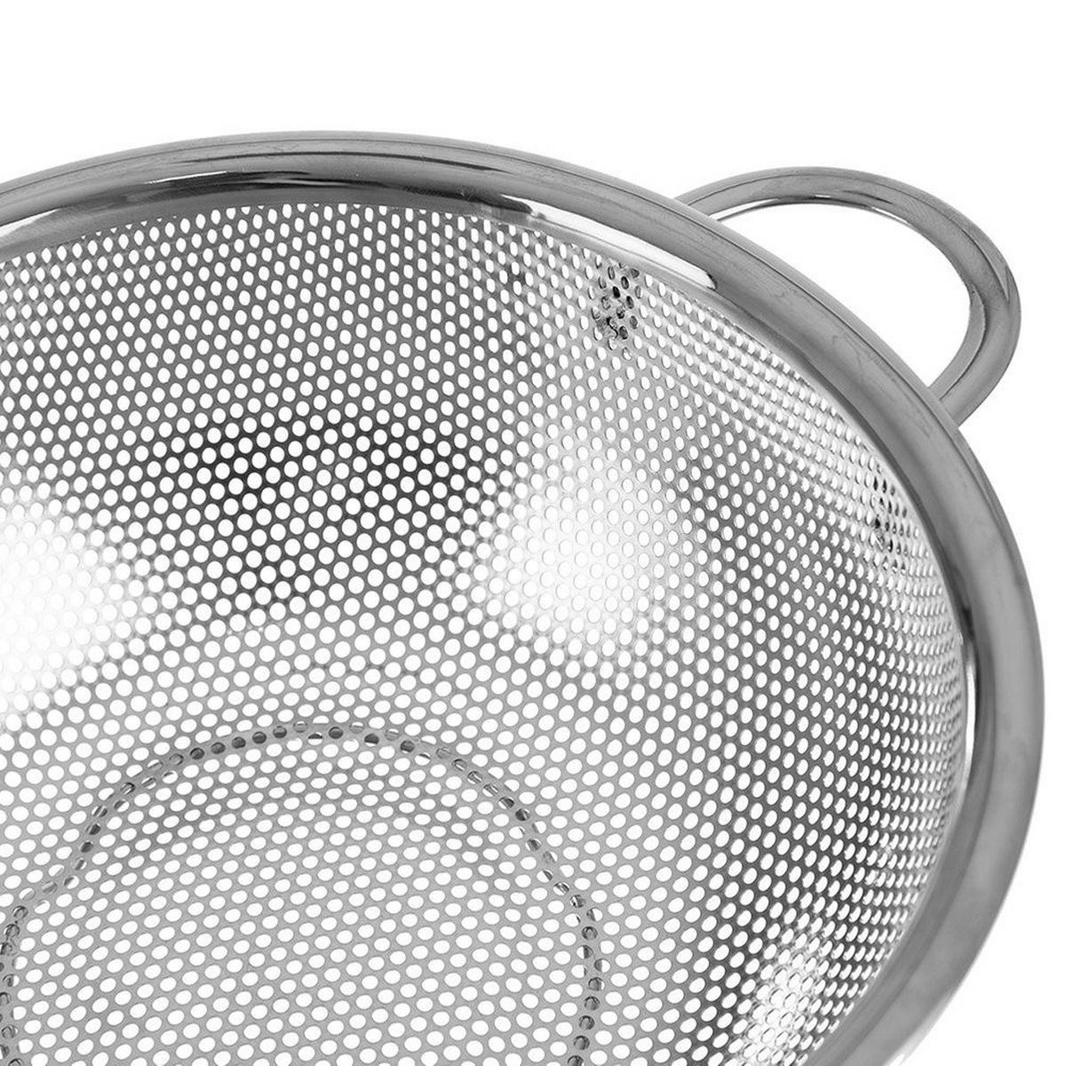 KÜCHENSIEB ANETT Silber 16,5 cm - Silberfarben, Metall (16.5cm) - Orion 