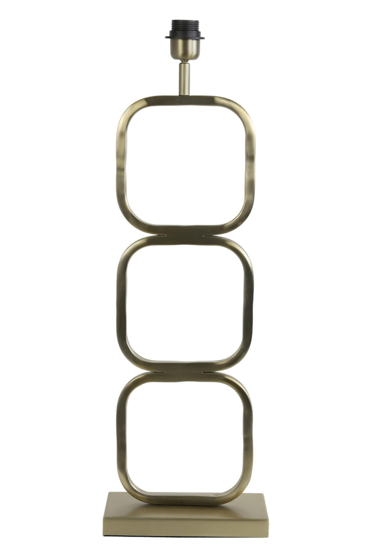 LAMPENFUSS Lutika Gold 23/11,5/69 cm - Goldfarben, Metall (23/11.5/69cm) - Light & Living