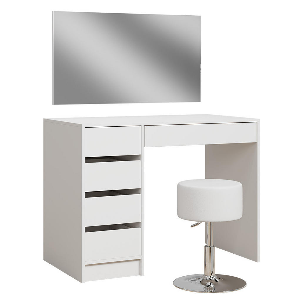 MASĂ DE TOALETĂ Thalia Alb 100 cm cu scaun