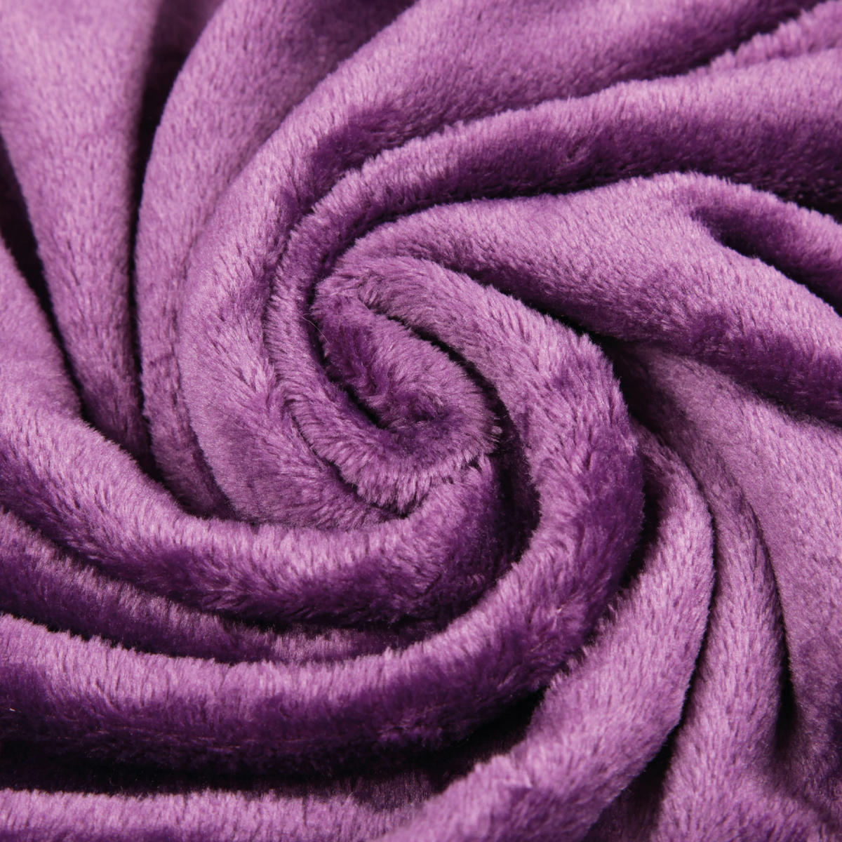 KUSCHELDECKE "Celina" Violett 70x100 cm - Violett, Textil (70/100cm)