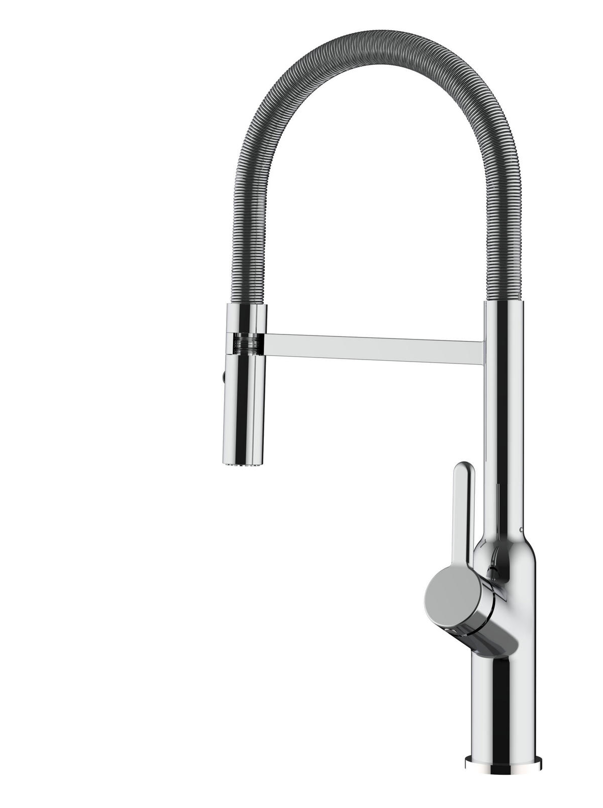 KÜCHENARMATUR, Verchromt, 2-Strahl-Brause - Chromfarben, Metall (23/46.5/23cm) - VIZIO