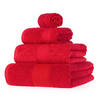 FROTTIERSET Essential 4-teilig rot - Rot, Textil (100/150cm) - Homescapes