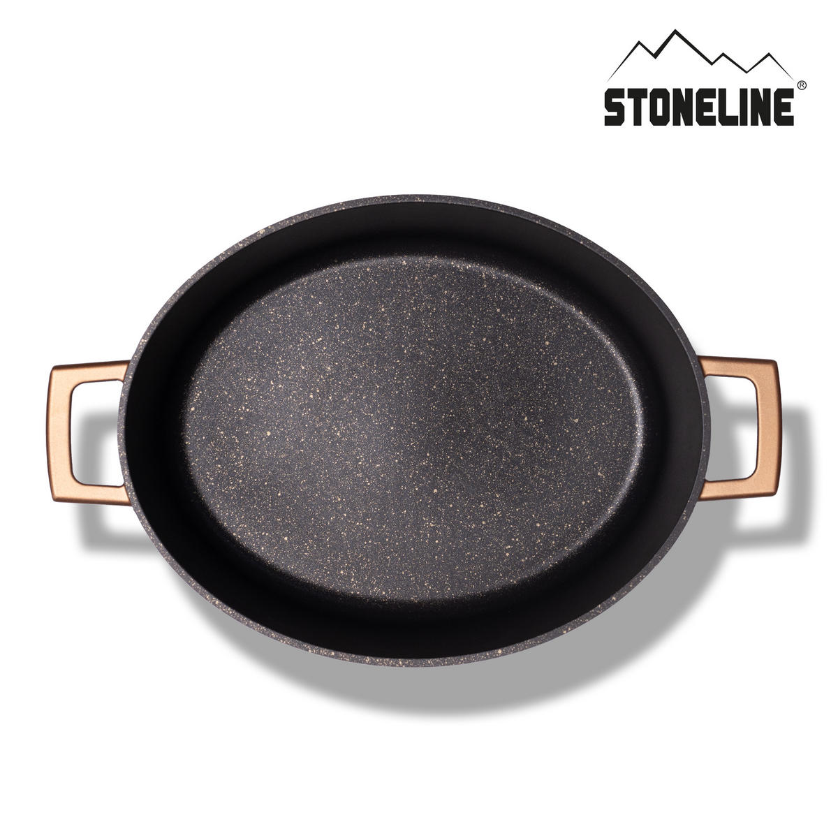 GOURMET BRÄTER - Roségold, Metall (32cm) - Stoneline