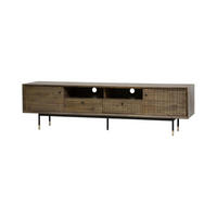 TV-LOWBOARD MAZE Braun 200x45x55 cm - Braun, Holz (200/55/45cm) - FURNLUX