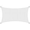 SONNENSEGEL SolVision HS9 200/400 cm rechteckig Weiß HDPE - Weiß, Kunststoff (400/200cm) - Sol Royal