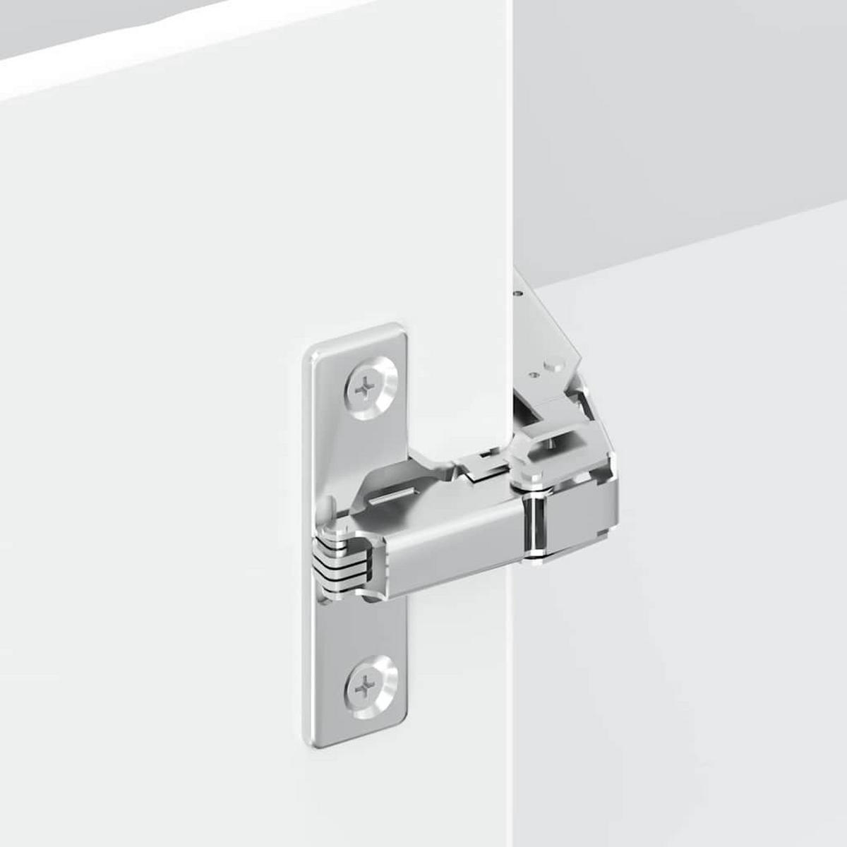 KÜCHEN-ECKUNTERSCHRANK Porto Weiss Holzwerkstoff - Weiß, Holzwerkstoff (75.5/81.5/75.5cm) - vidaXL